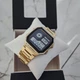 Мужские кварцевые спортивные наручные часы Skmei 1335 Gold - изображение 4