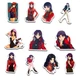 Стикерпак Евангелион Evangelion Мисато Кацураги Misato Katsuragi 45 штук SP MK 01 - изображение 2
