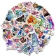 Стикерпак Набор наклеек GeekLand ДжоДжо Гонка Стальной шар JoJo Steel Ball Run 45 штук SP JJ 01 - изображение 1