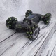 Машинка перевертиш-всюдихід Stunt Twist Car 4WD Чорно-зелений - зображення 9