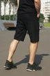 Мужские спортивные шорты классические льняные Flax Intruder 3XL Черный (IN - 00003 F) - изображение 5
