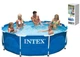 Каркасный бассейн Intex синий круглый, 305*76см, 4485л семейный (28200) - изображение 2