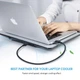 Кабель UGREEN US128 USB-A 3.0 Male to Male Cable 0.5m Black (10369) - изображение 6
