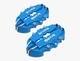 Декоративные накладки на тормозные суппорта Brembo ABS пластик 4 шт М Синие - изображение 6