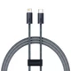 Кабель зарядки Baseus CALD000016, Type-C to Lightning, 20W, 1 м, Slate Gray - изображение 2