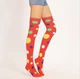 Заколінки-гольфіни Home Socks 35-40 Горох Червоні - зображення 1
