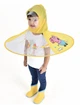 Зонтик-дождевик Свинка Пеппа 2-6 лет 92-128 см Желтый - изображение 3