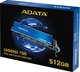 Dysk SSD ADATA LEGEND 700 512GB M.2 NVMe PCIe 3.0 x4 3D NAND (ALEG-700-512GCS) - obraz 7