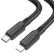 Кабель Borofone BX81 Type-C to Lightning PD 1m черный - изображение 1