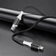 Кабель USB Borofone BX79, USB to MicroUSB, 2.4A, 1m, чорний - зображення 3