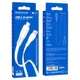 Кабель USB Borofone BX85, USB to MicroUSB, 2.4А, 1m, білий - зображення 4