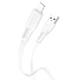 Кабель Borofone BX85 USB to Lightning 1m белый - изображение 1