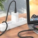 Кабель Borofone BX81 USB to MicroUSB 1m чорний - зображення 2
