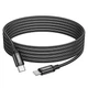 Кабель Hoco X91 Type-C to Type-C PD 60W 3m черный - изображение 7