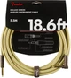 Кабель інструментальний FENDER CABLE DELUXE SERIES 18.6' ANGLED TWEED (228442) - зображення 4