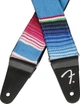 Ремінь гітарний FENDER STRAP 2" SERAPE BLUE MULTI (230637) - изображение 3