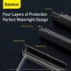 Водонепроницаемый чехол Baseus Let's go Slip Cover Waterproof Bag черный (ACFSD-DG1) - изображение 6