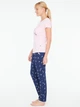 Пижама (футболка + штаны) женская хлопковая U.S. Polo Assn 16884 L Pink (8680557398236) - изображение 2