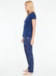 Пижама (футболка + штаны) женская хлопковая U.S. Polo Assn 16884 M Navy (8680557398274) - изображение 2