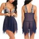 Fashions • Пеньюар Provo Fashions XL синій (8/34-с) - зображення 3