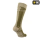 Шкарпетки M-Tac Coolmax Long, Coyote, 39-42. Матеріал CoolMax|Нейлон|Еластан - зображення 3