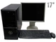 Комплект ПК: Maestro Tower / Intel Core 2 Duo E4300 (2 ядра по 1.8GHz) / 4GB DDR2 / 160GB HDD / Intel GMA 3100 + Монітор Б-клас NEC 17" TN / VGA, DVI + Клавіатура б/в - зображення 1
