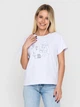 Женская футболка с вышивкой белая Narodnyy Butik Девушка с кофе 166-134 44 - изображение 3
