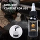 Чорна фарба тату dragonhawk 30 ml - зображення 3