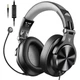 Игровые стерео наушники OneOdio A71D Black проводные наушники с микрофоном и шумоподавлением Наушники для стриминга Чёрный. - изображение 1
