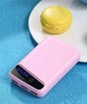 Портативний зарядний пристрій - корпус 3хUSB Power bank box 18650х3шт рожевий - зображення 1