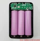 Портативний зарядний пристрій - корпус 3хUSB Power bank box 18650х3шт рожевий - зображення 2