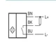 Индуктивный датчик Ø 3mm (Diameter), Sn = 0.6mm, NPN/NO, кабель 2m, NBB0,6-3M22-E0 Pepperl+Fuchs - изображение 3
