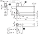 Щелевой датчик для этикеток, Push-pull (2x), NO/NC, IP 67, коннектор M8 4-pin, OGUTI 005/50 FG3K-TSSL Di-sori - изображение 2