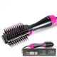 Фен-щетка для укладки волос One Step Hair Dryer фен расческа Черный (719210) - изображение 1
