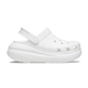 Сабо на высокой платформе Crocs Classic Crush Clog 37 р 23.2-24 см Белые 207521-M5/W7 White - изображение 1