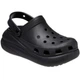 Сабо на высокой платформе Crocs Classic Crush Clog 37 р 23.2-24 см Черные 207521-M5/W7 Black - изображение 2