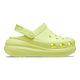 Сабо на высокой платформе Crocs Classic Crush Clog 37 р 23.2-24 см Желтые 207521-M5/W7 Sulphur - изображение 1