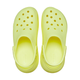 Сабо на высокой платформе Crocs Classic Crush Clog 37 р 23.2-24 см Желтые 207521-M5/W7 Sulphur - изображение 3