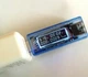 USB Тестер Keweisi KWS-V20 с нагрузкой USB 1А/2А амперметр вольтметр измеритель емкости аккумулятора, юзб тестер, 72х13,5х23 мм, синий - изображение 8