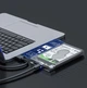 Зовнішня кишеня Shuole U25TC USB 3.1 Type C для HDD 2.5" прозорий - зображення 6