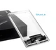Зовнішня кишеня Shuole U25TC USB 3.1 Type C для HDD 2.5" прозорий - зображення 10
