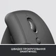 Мишка Logitech Lift Vertical Ergonomic Wireless/Bluetooth for Business Graphite (910-006494) (170198) - зображення 8