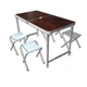 Стол для пикника со стульями Раскладной туристический Folding table - изображение 1