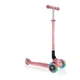Детский самокат Globber Primo Foldable Plus Lights Pastel Pink от 3 до 9 лет (439-210) - изображение 1