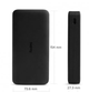 УМБ Павербанк, внешний аккумулятор Xiaomi Redmi Power Bank 20000mAh 2xUSB QC3.0 18W PB200LZM Black (VXN4304GL) - изображение 6