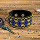 Набор для вышивания бисером на искусственной коже Wonderland Crafts FLBB-004 Браслет - изображение 1