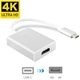 Адаптер перетворювач конвертер Type-C - HDMI 4К V2.1 SmartGo - зображення 1