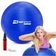 Фитбол Hop-Sport 55см синий + насос 2020 - изображение 3