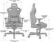 Кресло игровое Anda Seat Kaiser 2 Size XL White (AD12XL-07-W-PV-W01) - изображение 14