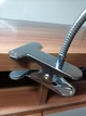 Регульована світлодіодна гнучка USB лампа на прищіпці, 80 LED, 3 кол. темп., 10 рівнів освітлення, Срібло - зображення 7